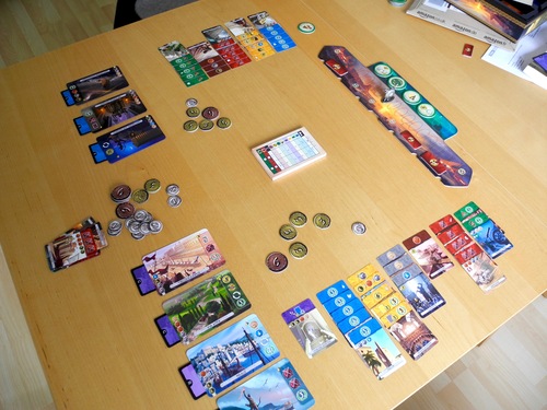 Monopolis 7 Wonders Duel Base Tabletop, Board and Card Game