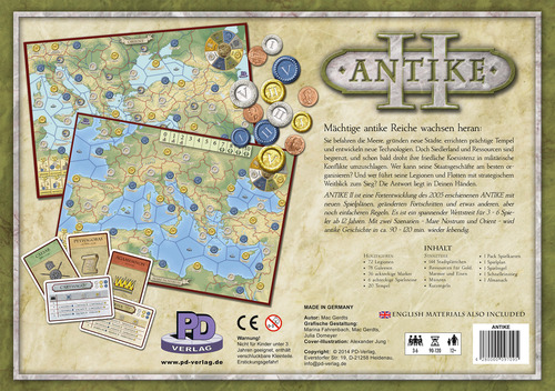 Monopolis Antike II Base Tabletop, Board and Card Game