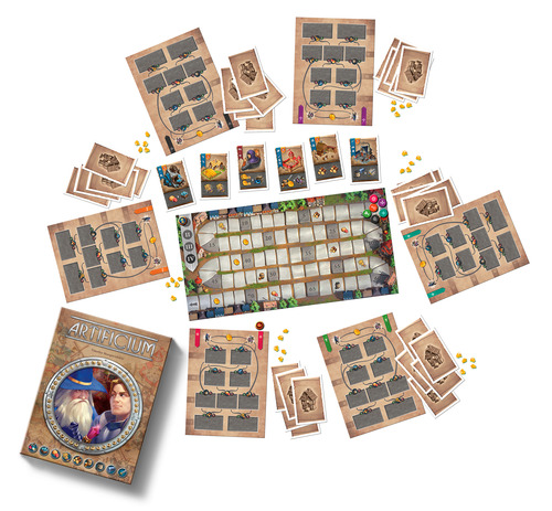 Monopolis Artificium Base Tabletop, Board and Card Game
