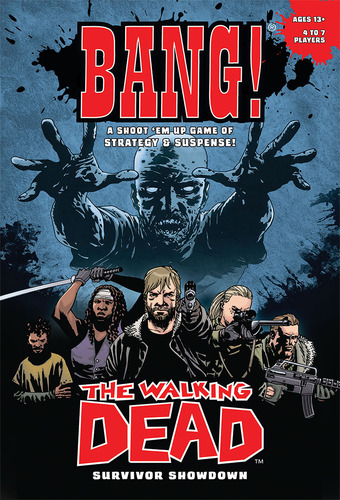 Monopolis Bang Walking Dead Base Tabletop, Board and Card Game