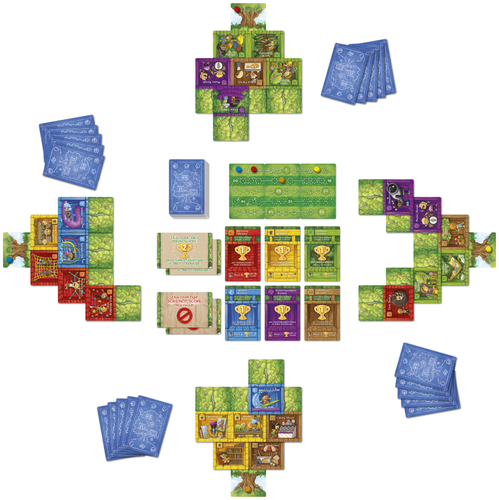 Monopolis Best Treehouse Ever Base Tabletop, Board and Card Game