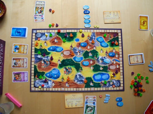 Monopolis Broom Service Base Tabletop, Board and Card Game