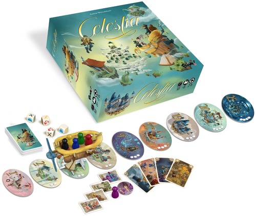 Monopolis Celestia Base Tabletop, Board and Card Game