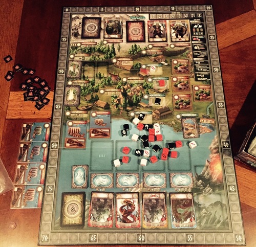 Monopolis Champions of Midgard Base Tabletop, Board and Card Game