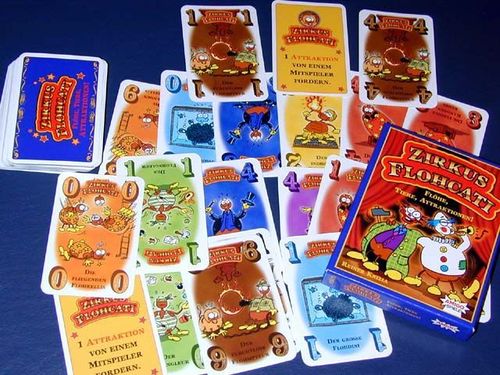 Monopolis Circus Flohcati Base Tabletop, Board and Card Game