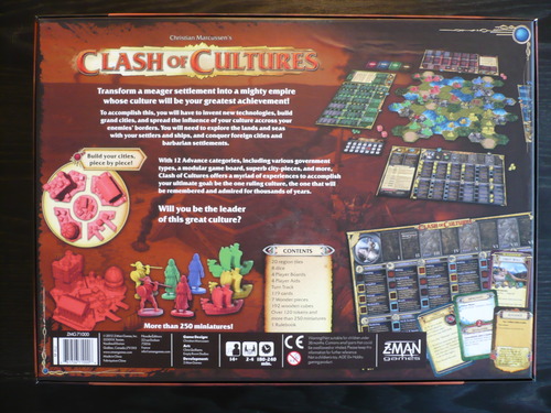 Clash of Cultures Board Game Monopolis Clash of Cultures Base Tabletop, Board and Card Game