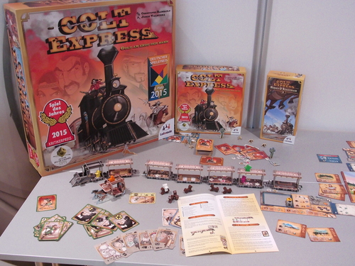 Monopolis Colt Express Express Horse and Stagecoach Expansion Tabletop, Board and Card Game