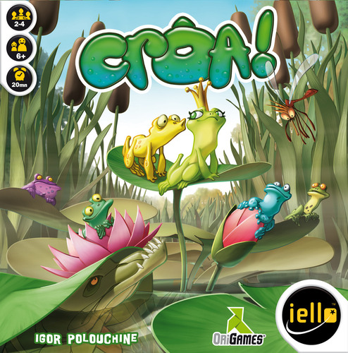 Monopolis Croak Base Tabletop, Board and Card Game