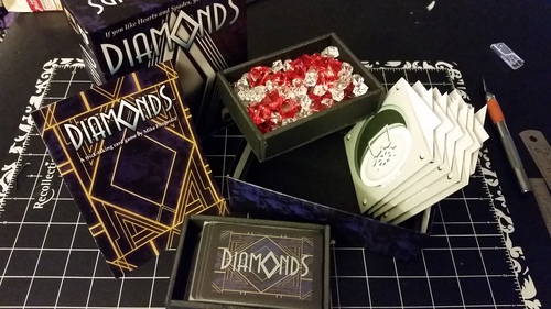 Monopolis Diamonds Base Tabletop, Board and Card Game