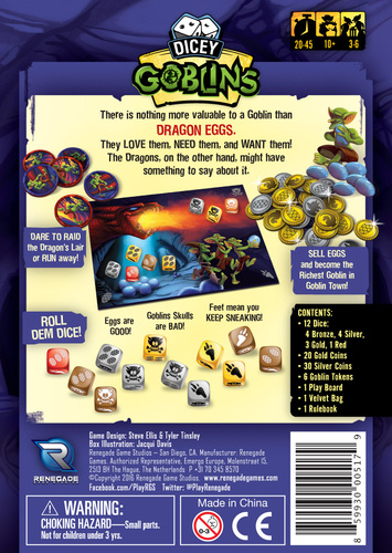 Monopolis Dicey Goblin Base Tabletop, Board and Card Game