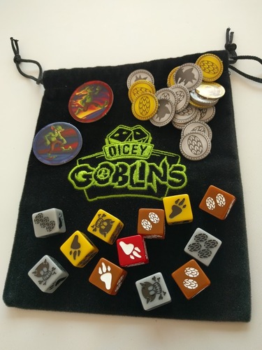 Monopolis Dicey Goblin Base Tabletop, Board and Card Game