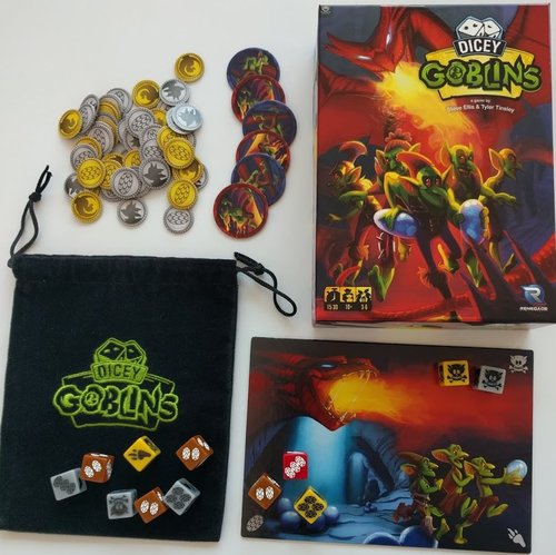 Monopolis Dicey Goblin Base Tabletop, Board and Card Game
