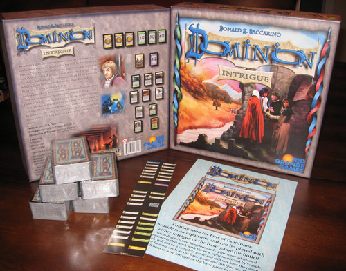 Dominion Intrique Board Game Monopolis Dominion Intrigue Expansion Tabletop, Board and Card Game