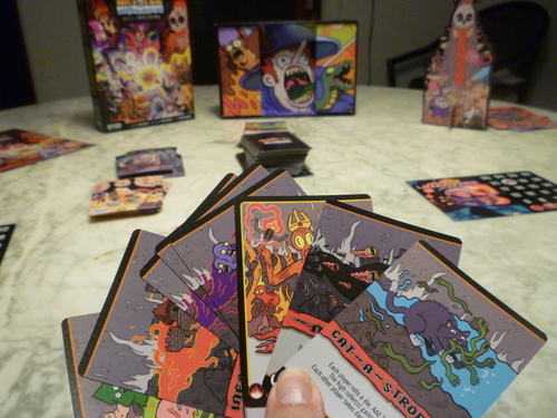 Monopolis Epic Spell Wars Skullzfyre Base Tabletop, Board and Card Game