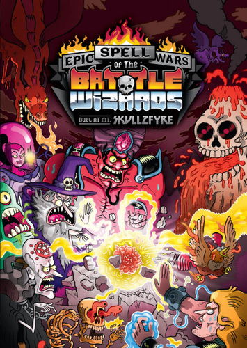 Monopolis Epic Spell Wars Skullzfyre Base Tabletop, Board and Card Game