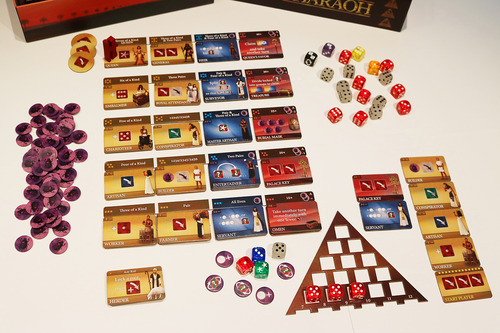 Monopolis Favor of the Pharaoh Base Tabletop, Board and Card Game