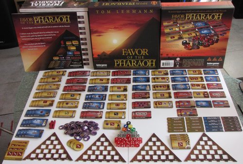 Monopolis Favor of the Pharaoh Base Tabletop, Board and Card Game