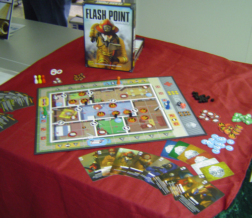 Monopolis Flash Point Fire Rescue Base Tabletop, Board and Card Game