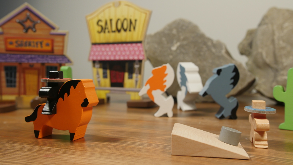 Monopolis Flick em up Stallion Canyon Expansion Tabletop, Board and Card Game