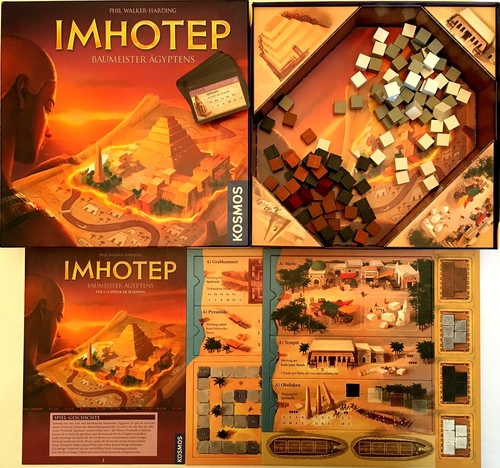 Monopolis Imhotep Base Tabletop, Board and Card Game