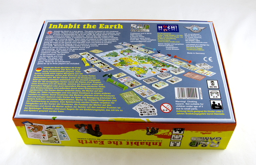 Monopolis Inhabit the Earth Base Tabletop, Board and Card Game