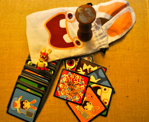 Monopolis Jungle Speed Raving Rabbids Base Tabletop, Board and Card Game