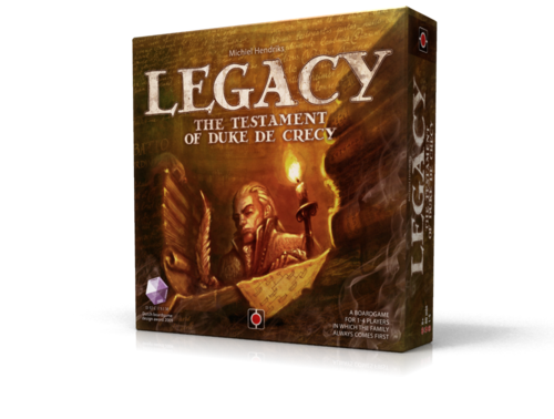 Monopolis Legacy Testament of Duke De Crecy Board Game Base Tabletop, Board and Card Game