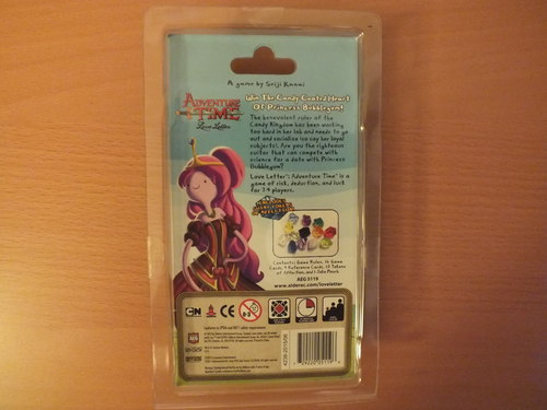 Monopolis Love Letter Adventure Time Base Tabletop, Board and Card Game