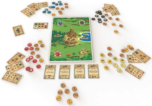 Monopolis Melee Base Tabletop, Board and Card Game