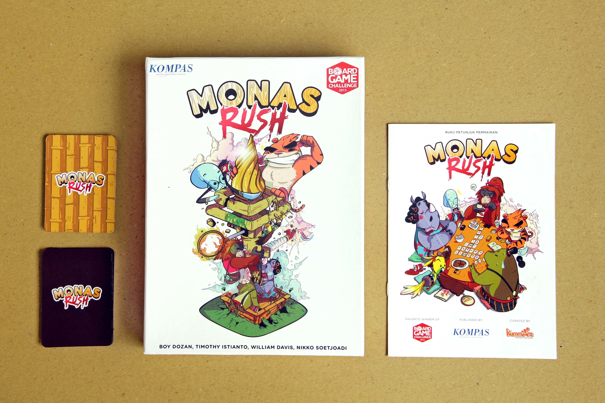 Monopolis Monas Rush Base Tabletop, Board and Card Game