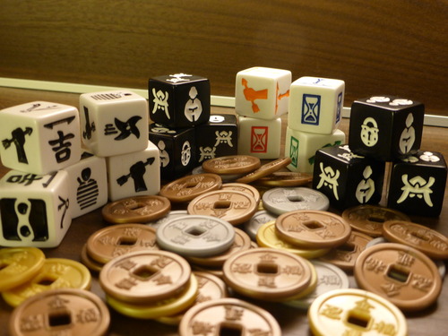 Monopolis Ninja Dice Base Tabletop, Board and Card Game