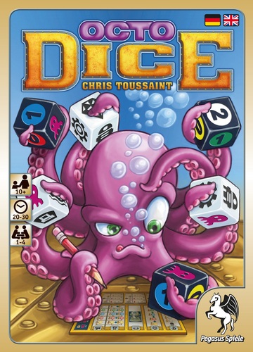 Monopolis Octo Dice Base Tabletop, Board and Card Game