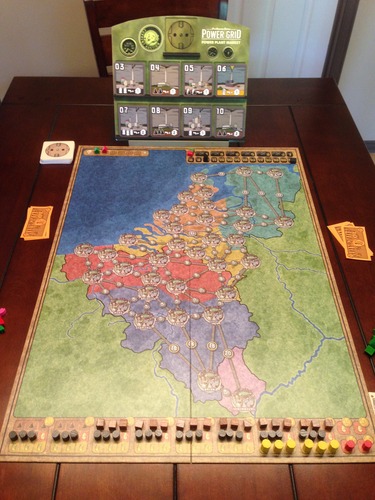 Monopolis Power Grid: Benelux/Central Europe Expansion Tabletop, Board and Card Game