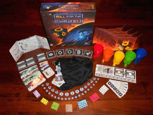 Monopolis Roll for the Galaxy Base Tabletop, Board and Card Game