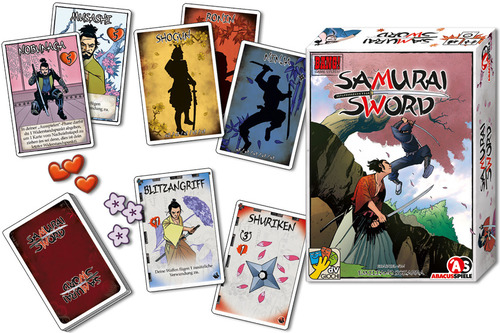 Monopolis Samurai Sword Base Tabletop, Board and Card Game