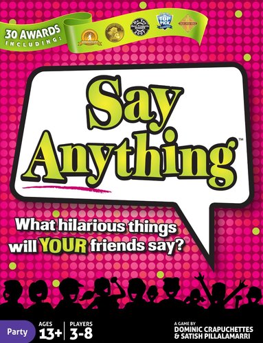 Monopolis Say Anything Base Tabletop, Board and Card Game