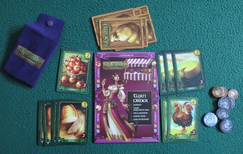 Monopolis Sheriff of Nottingham Base Tabletop, Board and Card Game