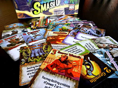 Monopolis Smash Up Base Tabletop, Board and Card Game