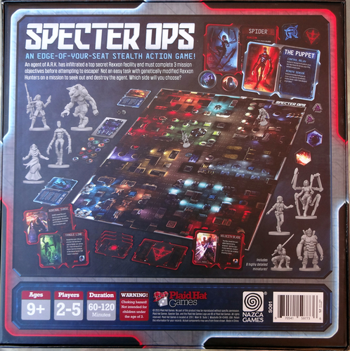 Monopolis Specter Ops Base Tabletop, Board and Card Game