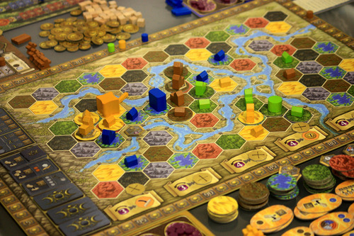 Monopolis Terra Mystica Base Tabletop, Board and Card Game