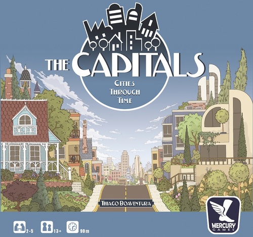 Monopolis The Capitals Base Tabletop, Board and Card Game