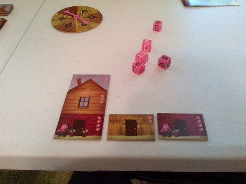 Monopolis The Three Little Pigs Board Game Base Tabletop, Board and Card Game