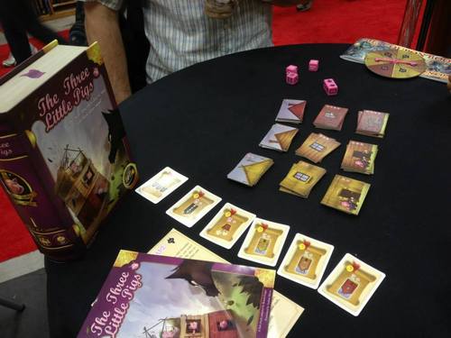 Monopolis The Three Little Pigs Board Game Base Tabletop, Board and Card Game