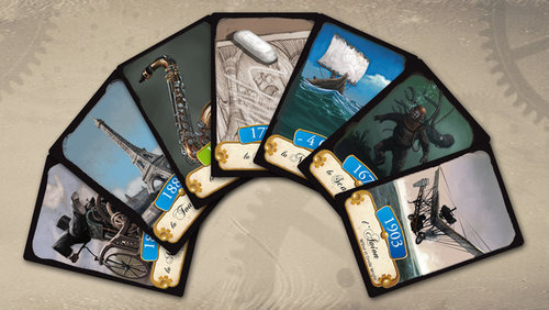 Timeline Inventions Card Game Monopolis Time Inventions Base Tabletop, Board and Card Game