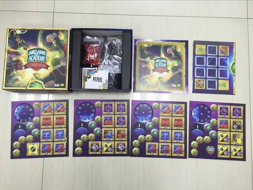 Monopolis Arcane Academy Base Tabletop, Board and Card Game