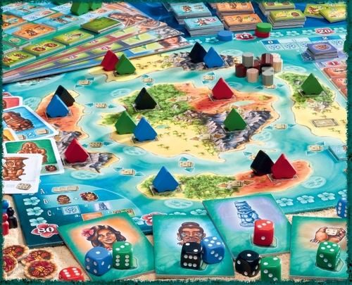 Monopolis Bora Bora Base Tabletop, Board and Card Game
