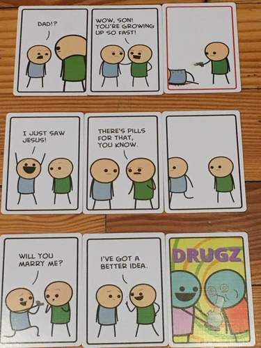 Monopolis Joking Hazard Base Tabletop, Board and Card Game