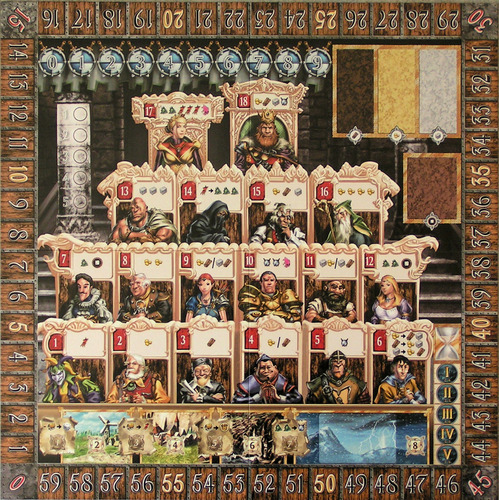 Monopolis Kingsburg Base Tabletop, Board and Card Game