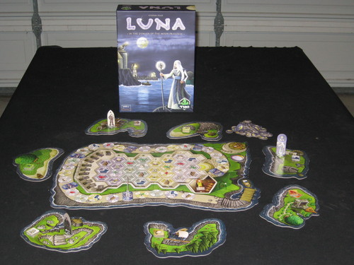 Monopolis Luna Base Tabletop, Board and Card Game