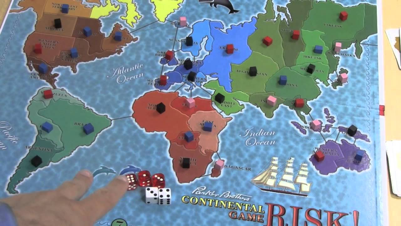 Monopolis Risk 1959 Base Tabletop, Board and Card Game